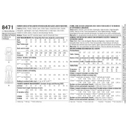 Blonde kjole simplicity snitmønster plusmode 8471