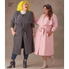 Frakke plusmode simplicity snitmønster 8472