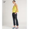 Kjole og top simplicity snitmønster 8381