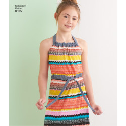 Jumpsuit og kjole simplicity snitmønster 8395
