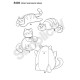Tøj dyr kat simplicity snitmønster 8403