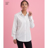 Skjorte m/åben ryg også plusmode  simplicity snitmønster 8416