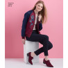 Bomber jakke simplicity snitmønster 8418