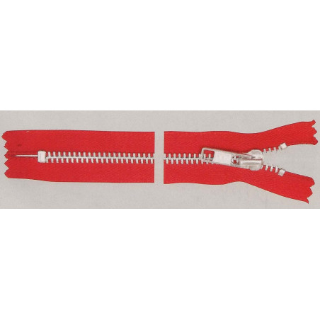 YKK Lynlås 6mm ikke delbar aluminium