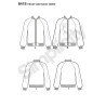 Bomber jakke simplicity snitmønster 8418