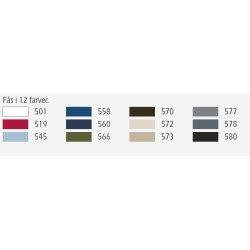 YKK Lynlås 6mm ikke delbar aluminium