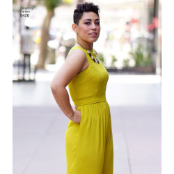 Jumpsuit også plusmode  simplicity snitmønster 8426