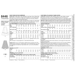 1950ére vintage Nederdel og skærf også plusmode simplicity  snitmønster 8456