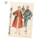 1950`erne vintage Jakke og frakke snitmønster Simplicity 8509