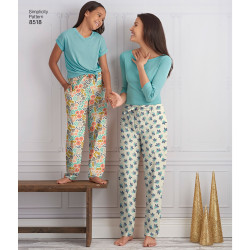 Hyggebuks slank model snitmønster simplicity 8518