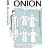 Overtøj m/hætte Onion 6025 snitmønster