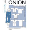 Pyjamas jakke   plusmode Onion 9009 snitmønster 
