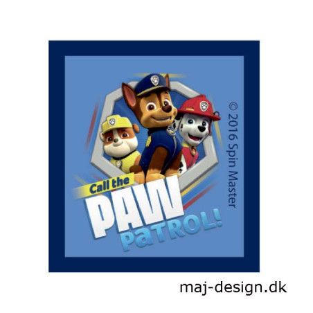 Paw Patrol strygemærke 5,5 x 6,1 cm