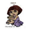 Dora the explorer broderet strygemærke 3468-07