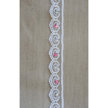 Fast hvid blond m/ Sten, 20mm