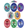 PJ Masks ovale strygemærke print 6827 serie