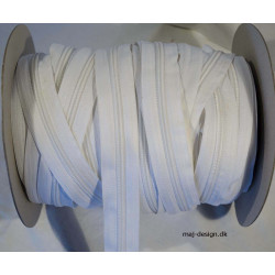 8mm lynlås i metermål, spiral