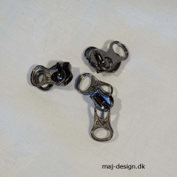 8mm glider med dobbel greb til spiral lynlås gun