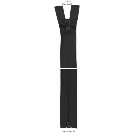 Vandtætte lynlås waterproof zipper
