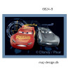 Cars 3 Mcqueen og Storm  printet strygemærke  4,5x7 cm