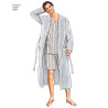 Herre Pyjamas Simplicity  snitmønster 1021