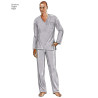 Herre Pyjamas Simplicity  snitmønster 1021