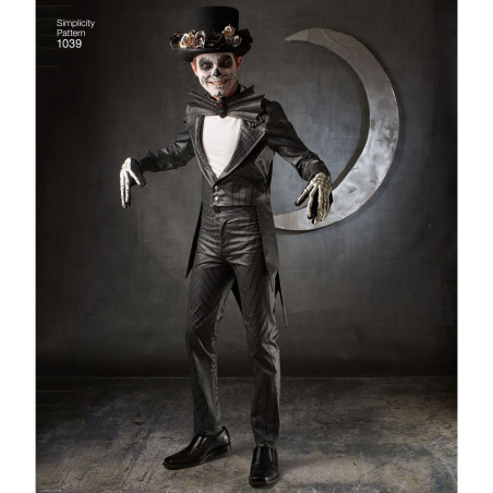  Herre kostume snitmønster Simplicity 1039