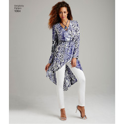 Tunika Snitmønster Simplicity 1064