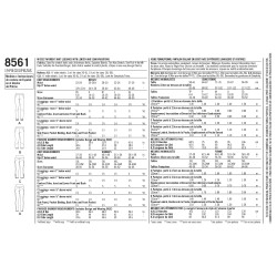 Leggings  også plusmode snitmønster 8561