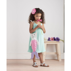 Pigekjole og havfrue taske snitmønster 8564