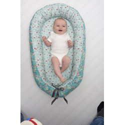 Babynest  og baby sovepose som havfrue snitmønster 8568