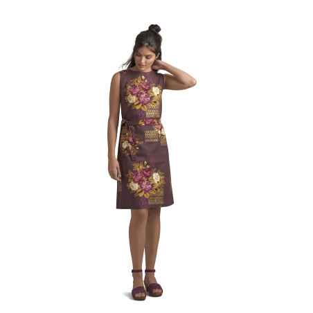 Sommerkjole m/bælte også plusmode, snitmønster 8570