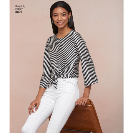 Bluse snitmønster 8601