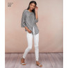 Bluse snitmønster 8601