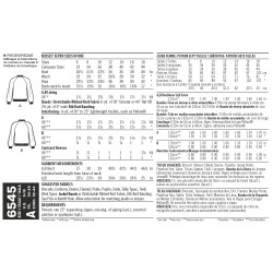 Bomberjakke snitmønster  New Look 6545