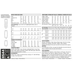Nederdel og bukser New look snitmønster easy 6544