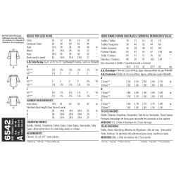 Sommerkjole m/åben skulder new look snitmønster easy 6542