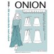Slå-om nederdel m/volant Onion snitmønster