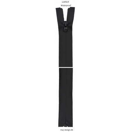 4 mm Vandtætte lynlås waterproof zipper