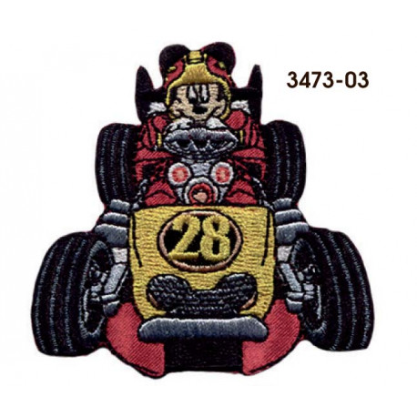 Mickey and the Roadster Racers Broderet strygemærke