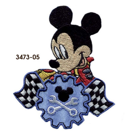 Mickey and the Roadster Racers Broderet strygemærke