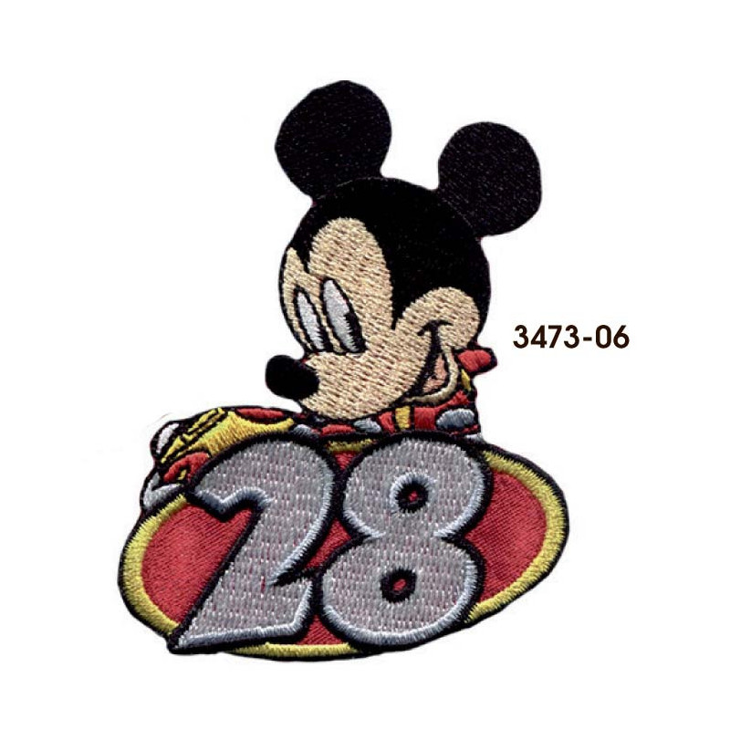 Mickey and the Roadster Racers Broderet strygemærke Mickey and the Roadster Racers Broderet strygemærke