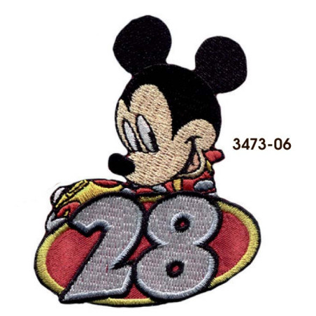 Mickey and the Roadster Racers Broderet strygemærke