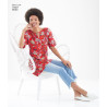 Tunika og bluse New look snitmønster 6555