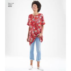 Tunika og bluse New look snitmønster 6555