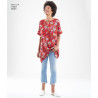 Tunika og bluse New look snitmønster 6555