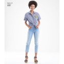 Skjortebluse New look snitmønster 6561