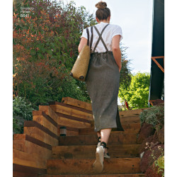 Forklædekjole også plusmode Simplicity snitmønster 8641