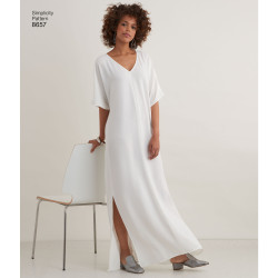 Kaftan bluse tunika Simplicity snitmønster 8657 A