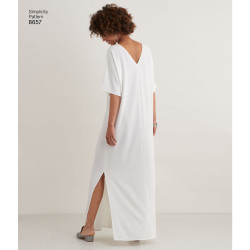 Kaftan bluse tunika Simplicity snitmønster 8657 A